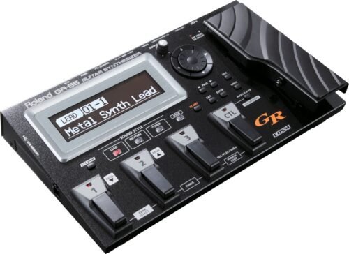 Roland GR-55 - angled view, black