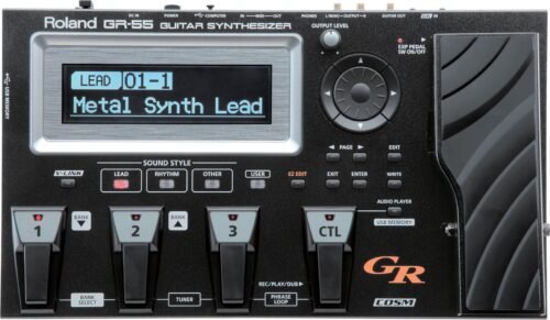 Roland GR-55 - top panel