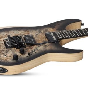 Schecter Reaper-6 FR S - Satin Charcoal Burst (SCB) detail view 1 Schecter Reaper-6 FR S - Satin Charcoal Burst (SCB) detail view 1