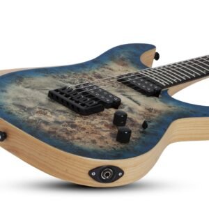 Schecter Reaper-6 - Satin Sky Burst (SSKYB) detail view 1 Schecter Reaper-6 - Satin Sky Burst (SSKYB) detail view 1