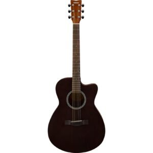 Yamaha FS400C - front view, Smoky Black Yamaha FS400C SMOKY BLACK Acoustic Guitar