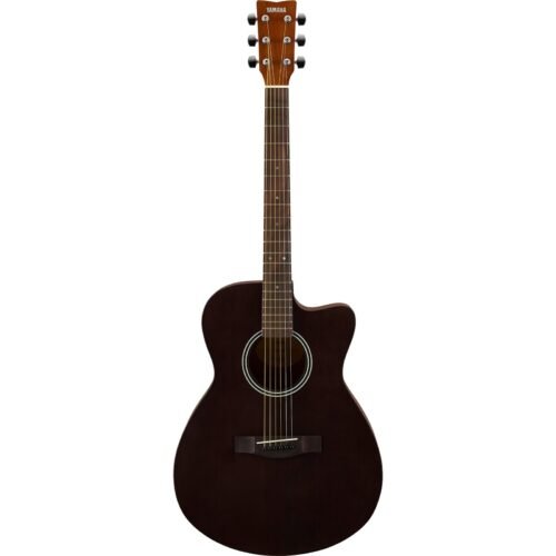 Yamaha FS400C - front view, Smoky Black Yamaha FS400C SMOKY BLACK Acoustic Guitar