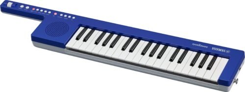 Yamaha SHS-300 - angled view, blue Yamaha SHS-300 Blue Keytar
