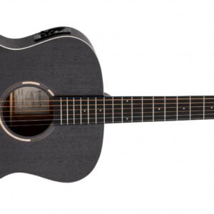 Tanglewood TWBB OE Blackbird Semi Acoustic Guitar, 6 Strings, Orchestra, Smokestack Black Satin Finish
