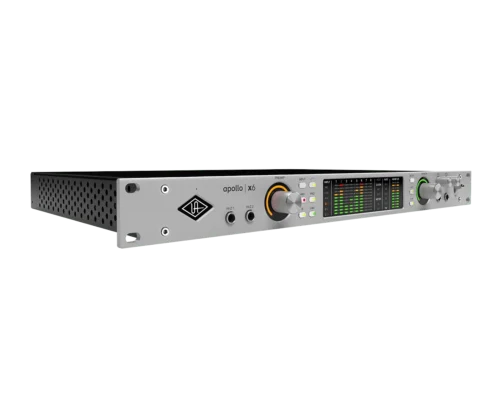 Universal Audio Apollo x6 Gen 2 - angled front view Universal Audio Apollo x6 Gen 2 - angled front view