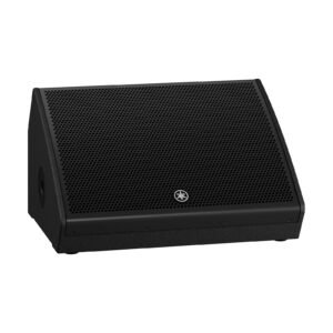 Yamaha DHR15M - angled view Yamaha DHR15M Powered Loudspeaker