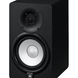 Yamaha HS5 - side angle view Yamaha HS5 5-Inch Active Powered Studio Monitor Pair - Black