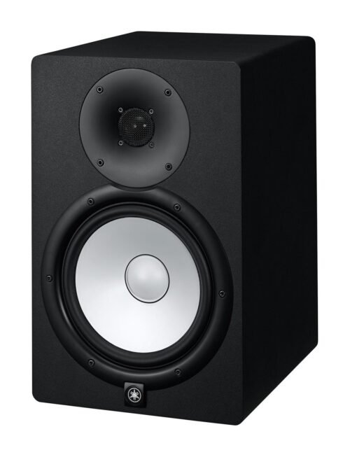 Yamaha HS8 - side angle view Yamaha HS8 Powered Studio Monitor Black - Single
