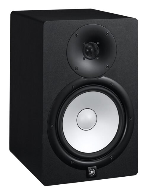 Yamaha HS8 - right angle view Yamaha HS8 Powered Studio Monitor Black - Single