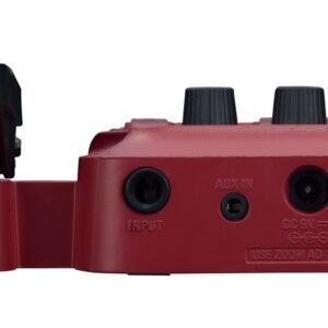 Zoom B1X Four Bass Multi-Effects Pedal (Red)