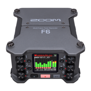 Zoom F6 MultiTrack Field Recorder