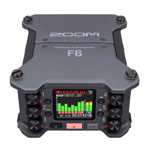 Zoom F6 MultiTrack Field Recorder