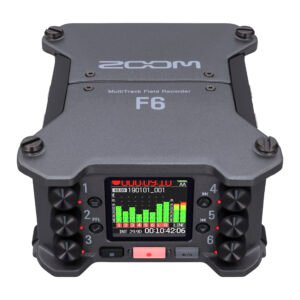 Zoom F6 MultiTrack Field Recorder