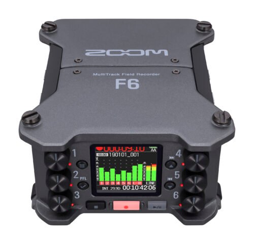 Zoom F6 MultiTrack Field Recorder