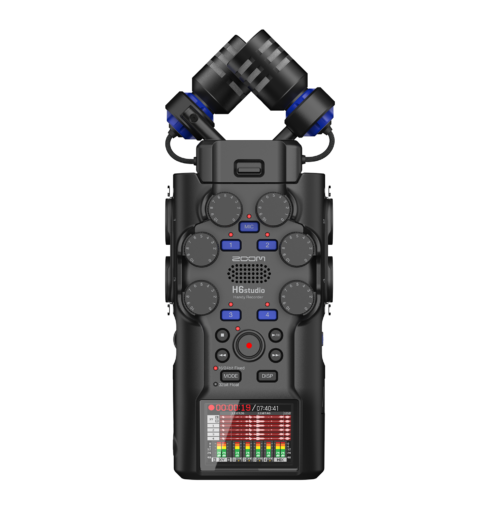 Zoom H6studio - product view Zoom H6studio 8-Track Handy Recorder