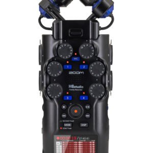Zoom H6studio - product view Zoom H6studio 8-Track Handy Recorder