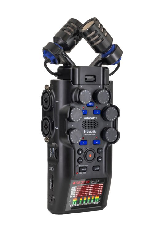 Zoom H6studio - product view Zoom H6studio 8-Track Handy Recorder