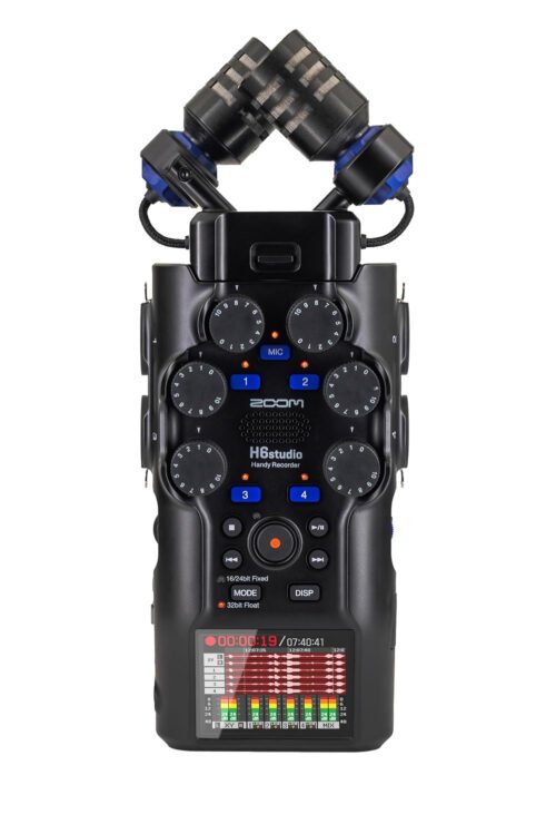 Zoom H6studio 8-Track Handy Recorder