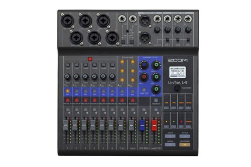 Zoom LiveTrak L-8 8-channel Digital Mixer / Recorder