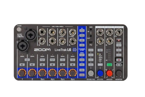 Zoom LiveTrak L6 10-Channel Mixer & Recorder
