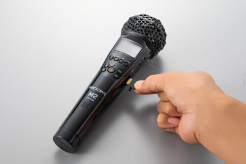 Zoom M2 MicTrak - product view Zoom M2 MicTrak Stereo Microphone and Portable Recorder