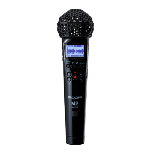 Zoom M2 MicTrak - product view Zoom M2 MicTrak Stereo Microphone and Portable Recorder