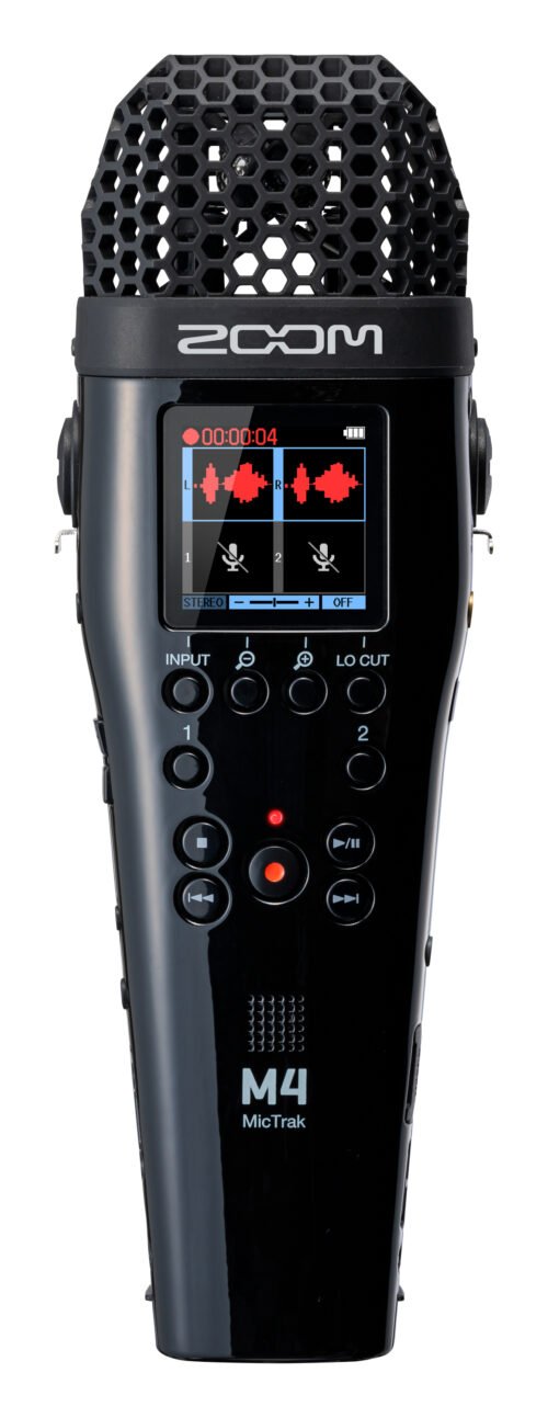 Zoom M4 MicTrak - product view Zoom M4 MicTrak 4-Track Filed and Music Recorder