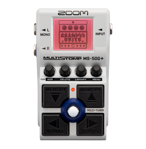 Zoom MS-50G+ MultiStomp Guitar Effects Pedal
