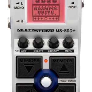 Zoom MS-50G+ MultiStomp Guitar Effects Pedal