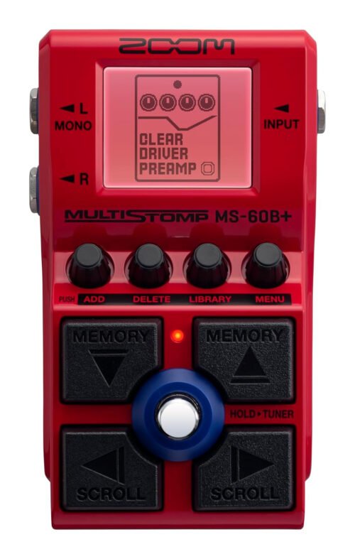 Zoom MS-60B+ MultiStomp Bass Effects Pedal