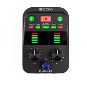 Zoom PodTrak P2 - product view 6 Zoom PodTrak P2 USB Mic Recorder